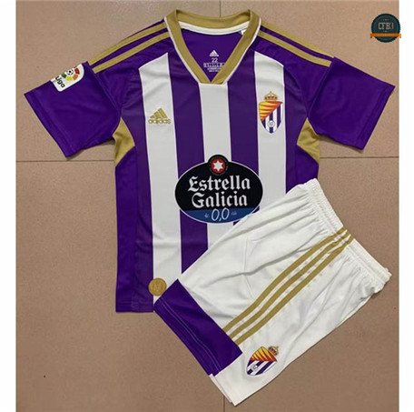 Cfb3 Camiseta Real Valladolid Enfant 1ª Equipación 2022/2023 C773