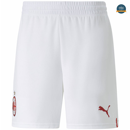 Cfb3 Camiseta Pantalones AC Milan 2ª Equipación Blanco 2022/2023 C868