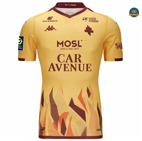 Diseñar Cfb3 Camiseta FC Metz 2ª Equipación 2023/2024