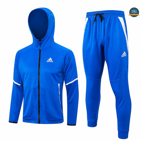 Outlet Cfb3 Chaqueta Chándal Adidas Equipación Sombrero Azul 2023/2024