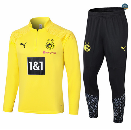 Diseñar Cfb3 Chándal Borussia Dortmund Equipación Amarillo 2023/2024