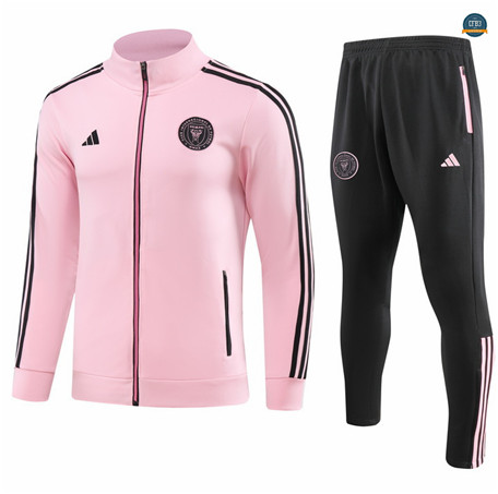 Nuevas Cfb3 Chaqueta Chándal Inter Miami Equipación Rosa 2023/2024