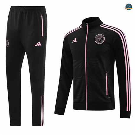 Buscar Cfb3 Chaqueta Chándal Inter Miami Equipación Negro 2023/2024