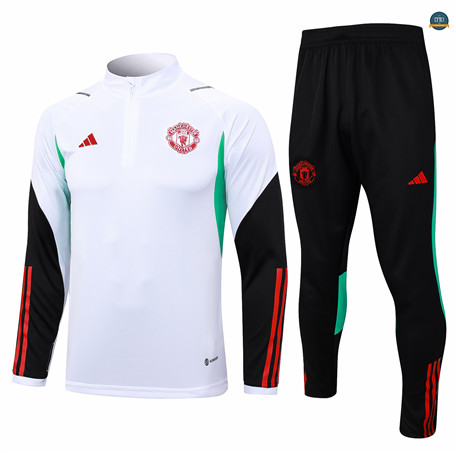 Venta Cfb3 Chándal Manchester United Equipación Blanco 2023/2024