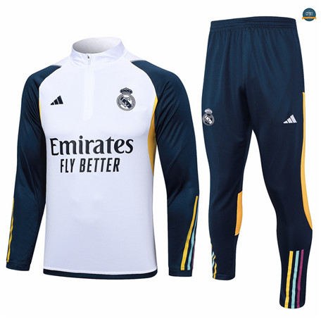 Diseñar Cfb3 Chándal Real Madrid Equipación Blanco 2023/2024