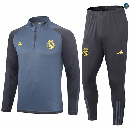 Nuevas Cfb3 Chándal Real Madrid Equipación Azul/Gris 2023/2024