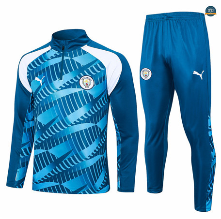 Nuevas Cfb3 Chándal Niño Manchester City Equipación Azul 2023/2024