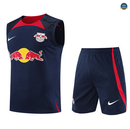 Crear Cfb3 Camiseta Entrenamiento RB Leipzig Chaleco Pantalones Equipación Azul 2023/2024