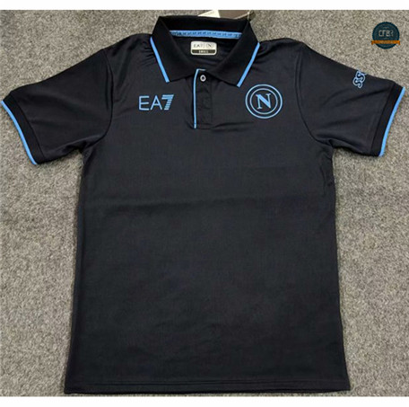 Venta Cfb3 Camiseta Napoli Equipación Negro Casual 2023/2024