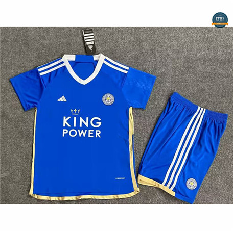 Outlet Cfb3 Camiseta Leicester City Niño 1ª Equipación 2023/2024