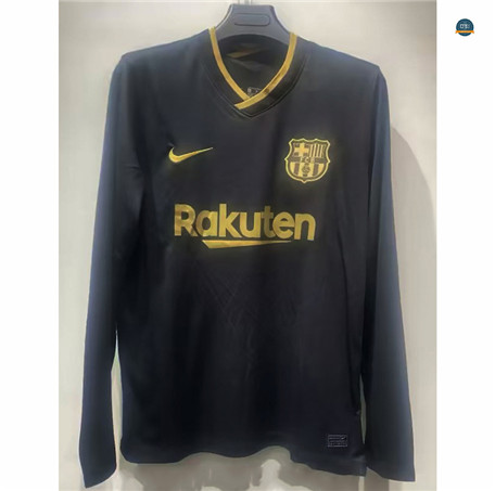 Cfb3 Camiseta Retro 2021-22 Barcelona 2ª Equipación Manica lunga