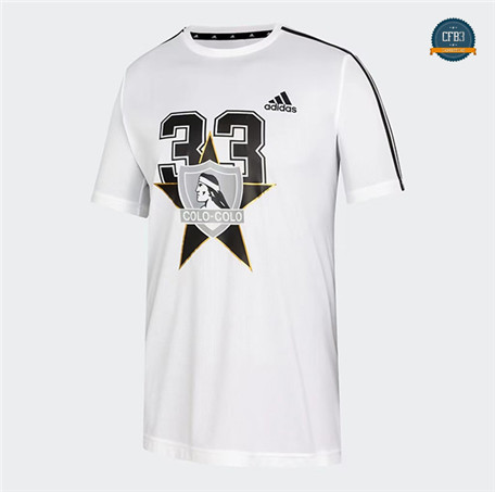 Cfb3 Camiseta Colo Colo FC Equipación Blanco 2022/2023