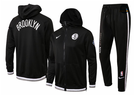 Tailandia Cfb3 Camiseta Chándal Brooklyn Nets 2021/22 - 75th Anniv.