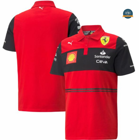 Nuevas Cfb3 Camiseta Polo Scuderia Ferrari 2022