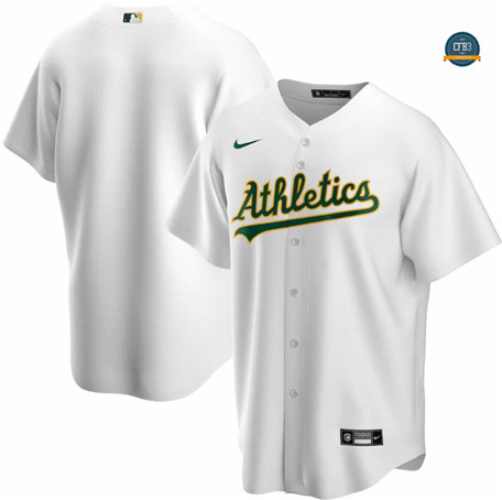 Tailandia Cfb3 Camiseta Oakland Athletics - Blanco