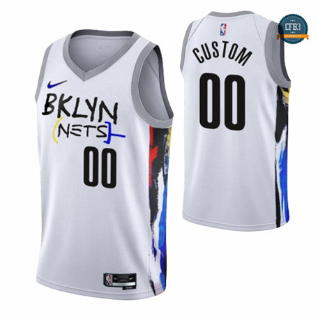 Replicas Cfb3 Camiseta Custom, Brooklyn Nets 2022/23 - City