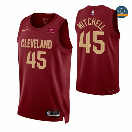 Nuevas Cfb3 Camiseta Donovan Mitchell, Cleveland Cavaliers 2022/23 - Icon