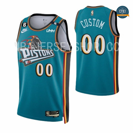 Replicas Cfb3 Camiseta Custom, Detroit Pistons 2022/23 - City