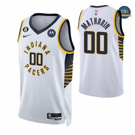 Replicas Cfb3 Camiseta Bennedict Mathurin, Indiana Pacers 2022/23 - Association