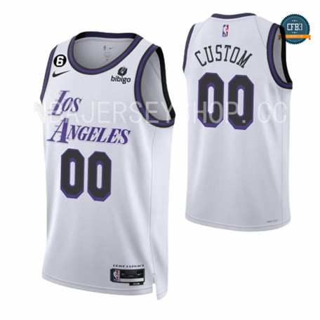 Tailandia Cfb3 Camiseta Custom, Los Angeles Lakers 2022/23 - Edición de la ciudad