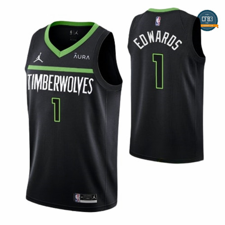 Nuevas Cfb3 Camiseta Anthony Edwards, Minnesota Timberwolves 2022/23 - Statement