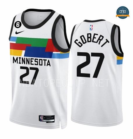 Replicas Cfb3 Camiseta Rudy Gobert, Minnesota Timberwolves 2022/23 - City