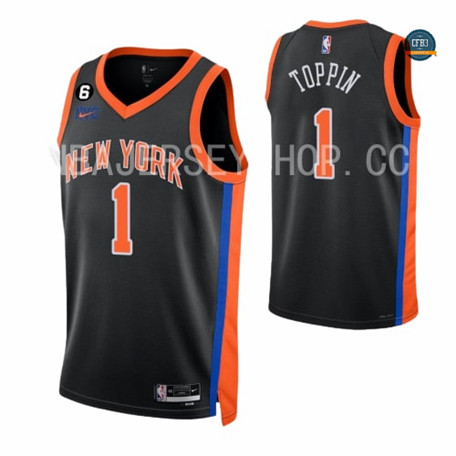 Tailandia Cfb3 Camiseta Obi Toppin, New York Knicks 2022/23 - Edición de la ciudad