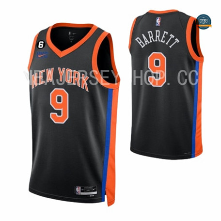 Replicas Cfb3 Camiseta RJ Barrett, New York Knicks 2022/23 - Edición de la ciudad