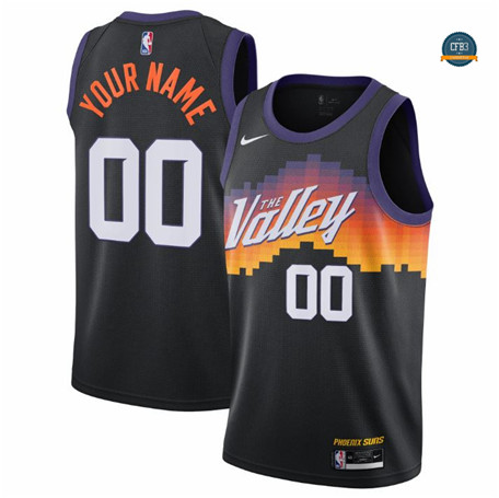 Nuevas Cfb3 Camiseta Custom, Phoenix Suns 2020/21 - Edición de la ciudad