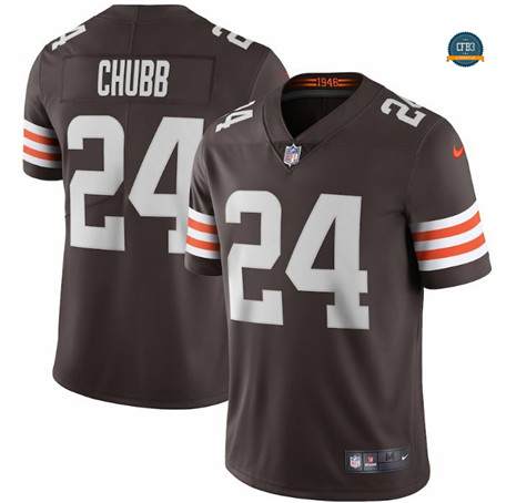 Replicas Cfb3 Camiseta Nick Chubb, Cleveland Marróns - Marrón