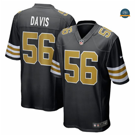 Nuevas Cfb3 Camiseta Demario Davis, New Orleans Saints - Alternate