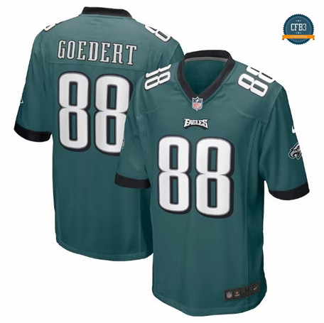 Nuevas Cfb3 Camiseta Dallas Goedert, Philadelphia Eagles - Midnight Verde