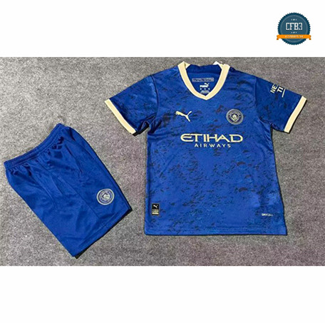 Tailandia Cfb3 Camiseta Manchester City Niño Equipación Conmemorativo 2022/2023