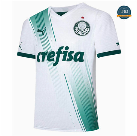 Nuevas Cfb3 Camiseta Palmeiras 2ª Equipación Blanco 2023/2024