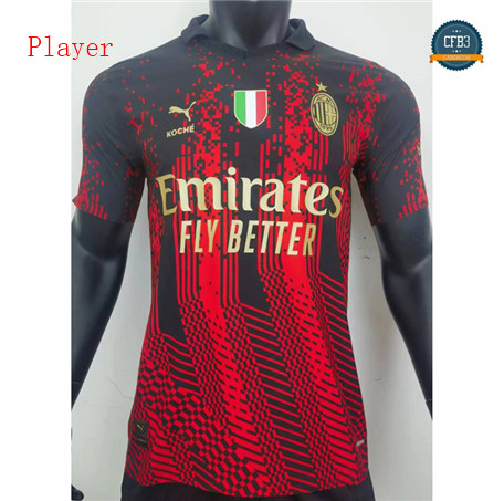 Replicas Cfb3 Camiseta AC Milan Player Equipacións especial conmemorativa 2022/2023