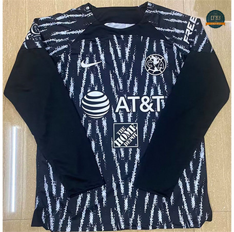 Comprar Cfb3 Camiseta CF América Equipación Portero Manga Larga Negro 2023/2024