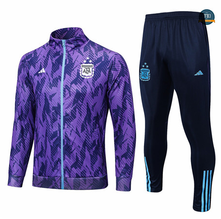 Crear Cfb3 Camiseta Chaqueta Chándal Argentina 3stars Equipación Violet 2023/2024