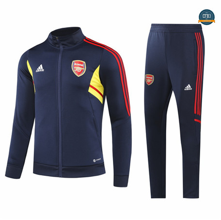 Comprar Cfb3 Camiseta Chaqueta Chándal Arsenal Equipación Azul 2022/2023