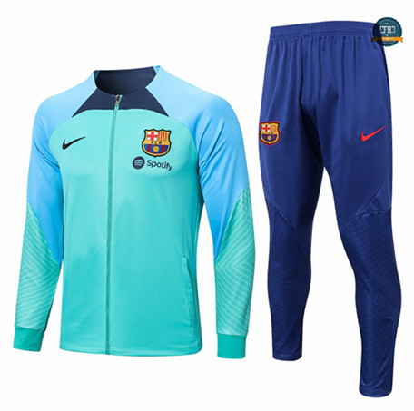 Venta Cfb3 Camiseta Chaqueta Chándal Barcelona Equipación Azul 2022/2023