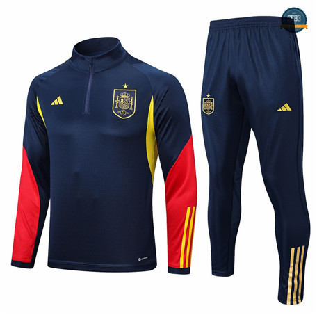 Diseñar Cfb3 Camiseta Chándal España Equipación Azul 2022/2023