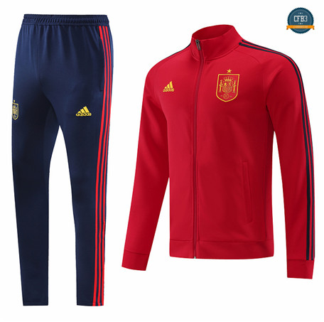 Nuevas Cfb3 Camiseta Chaqueta Chándal España Equipación Rojo 2022/2023