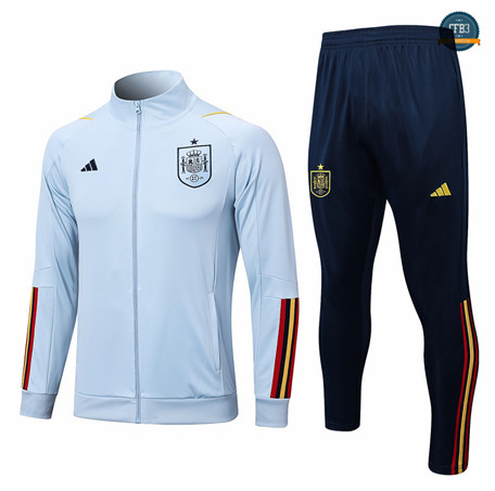 Comprar Cfb3 Camiseta Chaqueta Chándal España Equipación Azul 2022/2023