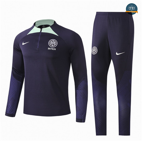 Nuevas Cfb3 Camiseta Chándal Inter Milan Equipación Azul 2022/2023