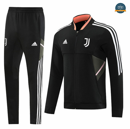 Nuevas Cfb3 Camiseta Chaqueta Chándal Juventus Equipación Negro 2022/2023