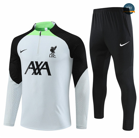 Venta Cfb3 Camiseta Chándal Player Equipación Liverpool Equipación Blanco 2022/2023