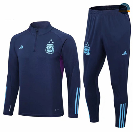 Diseñar Cfb3 Camiseta Chándal Niño Argentina Equipación Azul 2022/2023