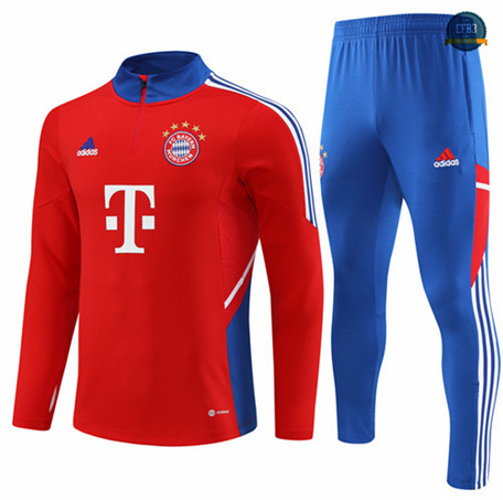 Crear Cfb3 Camiseta Chándal Niño Bayern Munich Equipación Rojo 2022/2023