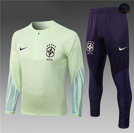 Comprar Cfb3 Camiseta Chándal Niño Brasil Equipación Verde 2022/2023