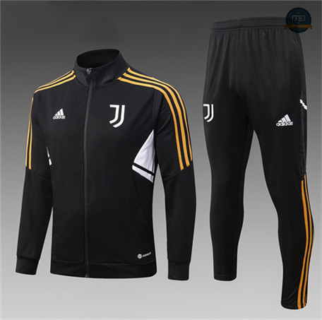 Crear Cfb3 Camiseta Chaqueta Chándal Niño Juventus Equipación Negro 2022/2023