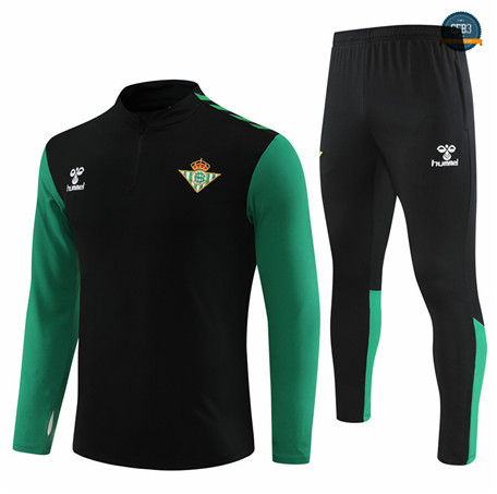 Venta Cfb3 Camiseta Chándal Niño Real Betis Equipación Negro 2022/2023